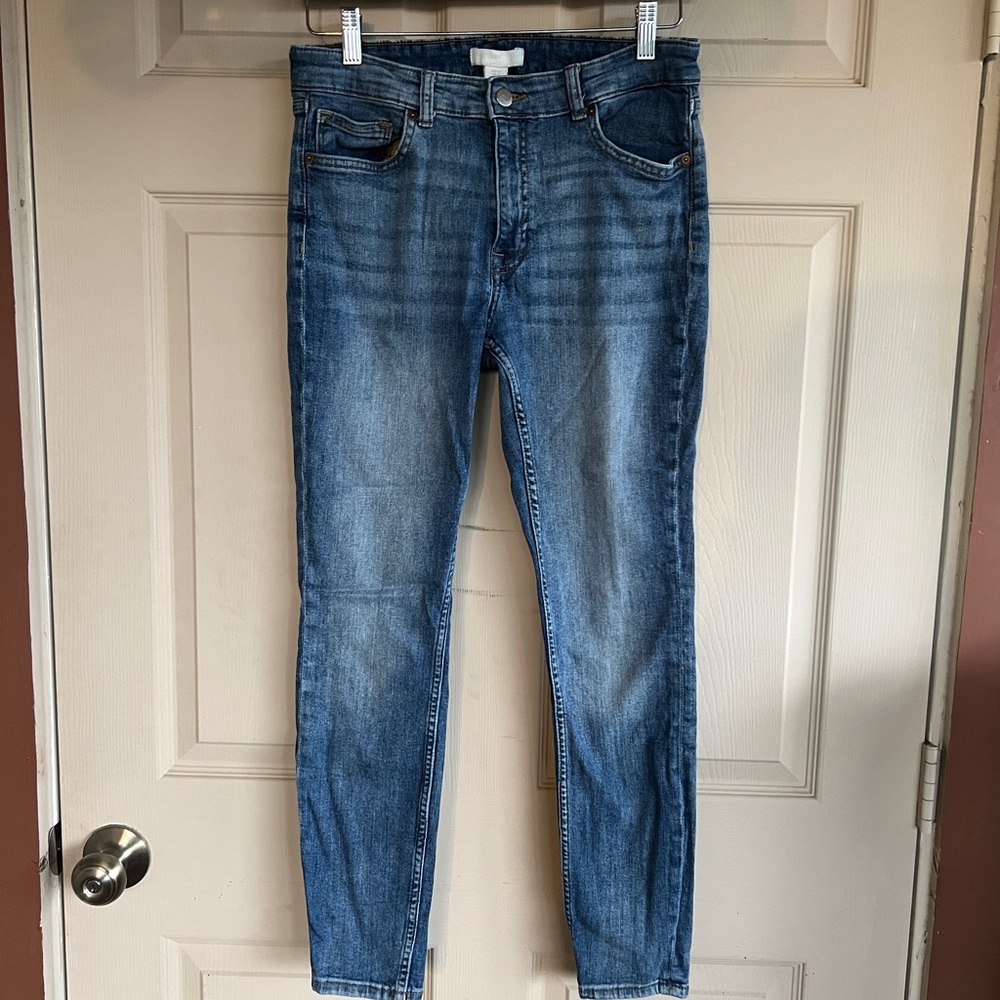 H&M Denim Skinny Jeans - Blue